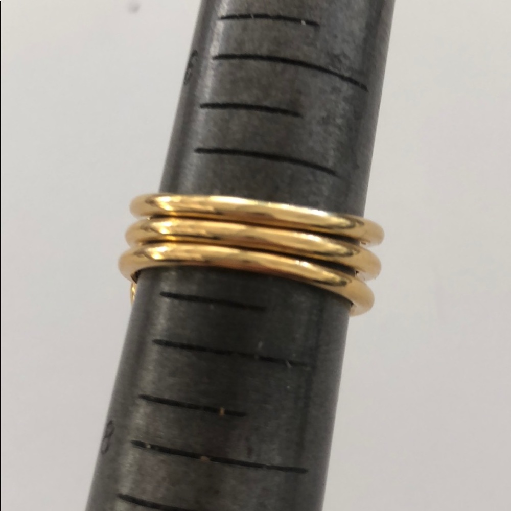 Stella &Dot Stackable Ring Set 3 Rings Set New - image 2